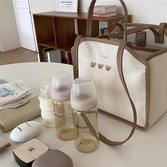 MomEase™ Canvas Diaper Tote