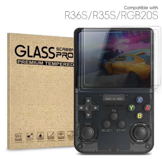 Shield Guard Tempered Glass Screen Protector for Handheld Game Console