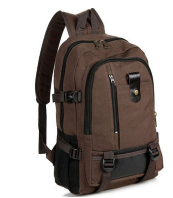 NomadVault™ Retro Canvas Weekender