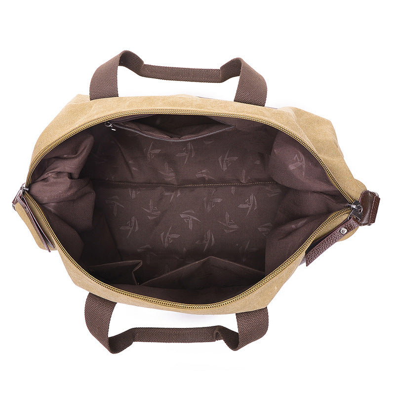 RuggedVault™ Vintage Canvas Travel Duffel