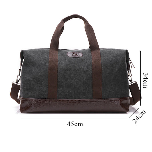 RuggedVault™ Vintage Canvas Travel Duffel