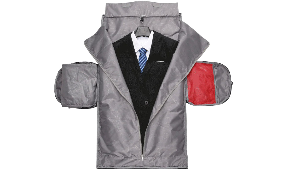 Compact Foldable Suit Carrier – Stylish & Protective