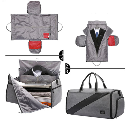 Foldable Suit Travel Bag with Handle