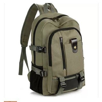 NomadVault™ Retro Canvas Weekender