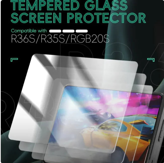 Shield Guard Tempered Glass Screen Protector for Handheld Game Console